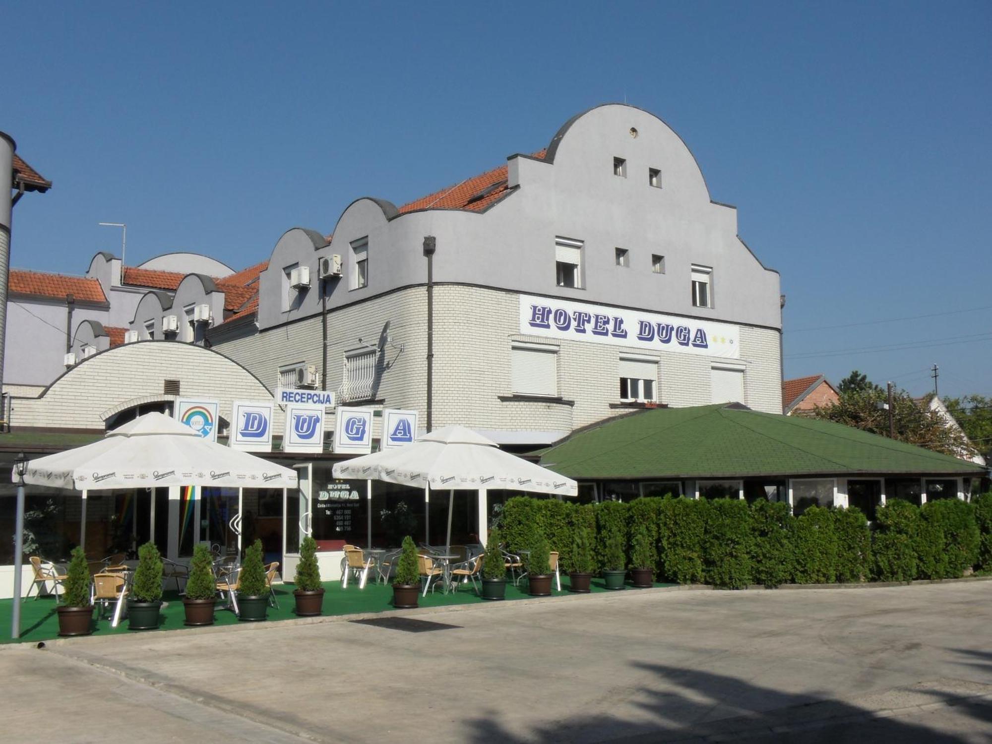 Hotel Duga Нови-Сад Экстерьер фото
